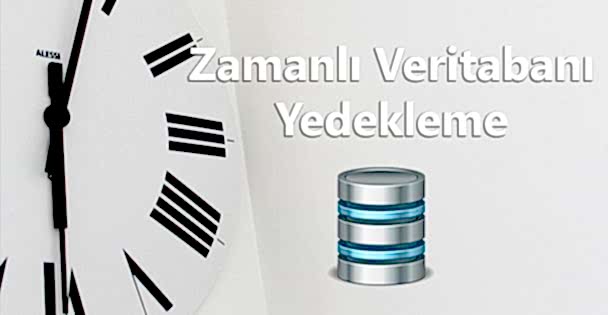 Zamanlı Veritabanı Yedekleme